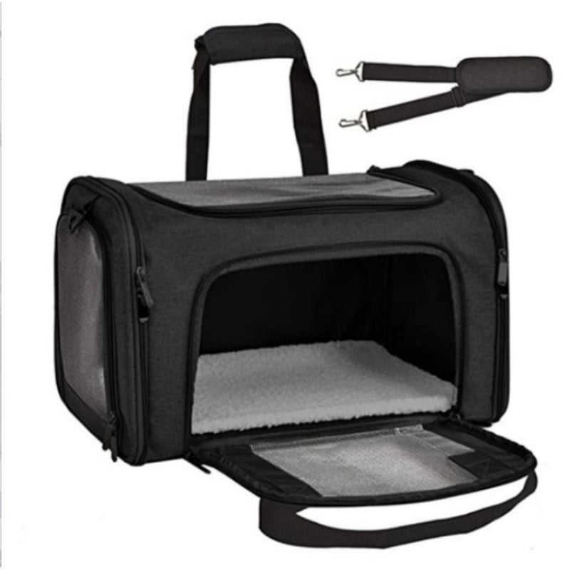 Pet portable toilet bag for going out(Not including the cat)