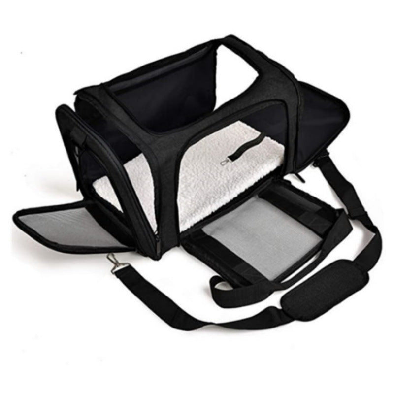 Pet portable toilet bag for going out(Not including the cat)